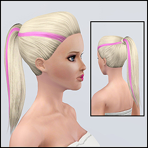 The Sims 3 Fryzury Damskie - MTS_Elexis_1178082_SimplePonytailColorByElexis.jpg