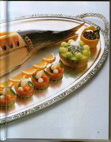 Książka dekorowanie potraw - ozdabianie dekorowanie potraw garnierowanie food dekoration deco str 1 10.JPG