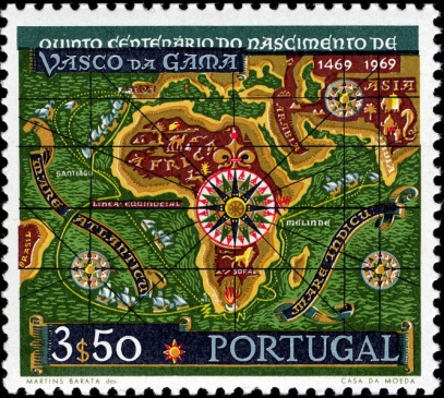 Znaczki pocztowe1 - Portugalia - Vasco da Gama.jpg